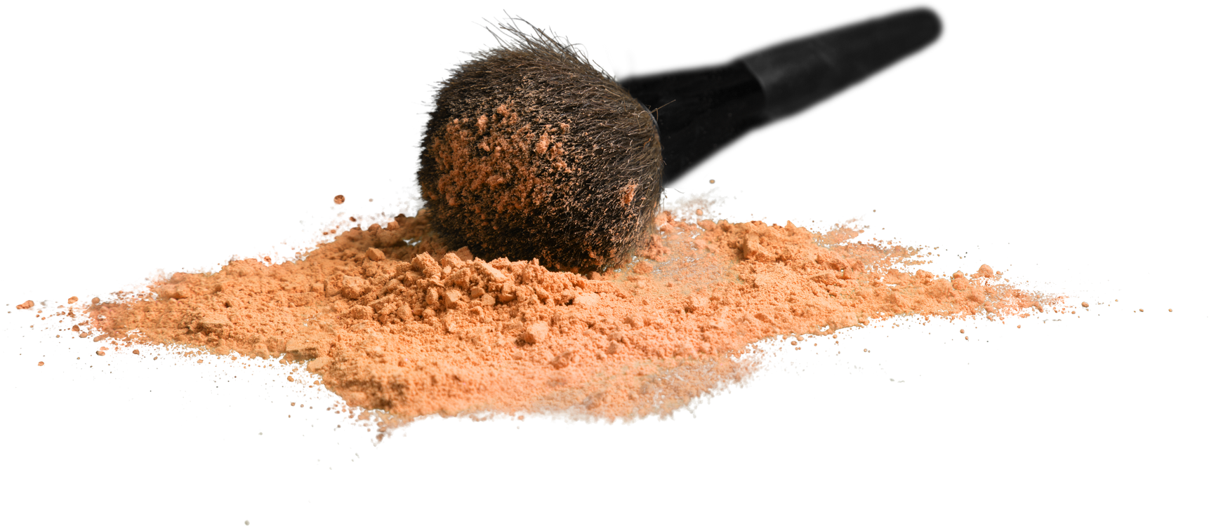 Powdered Foundation and a Brush